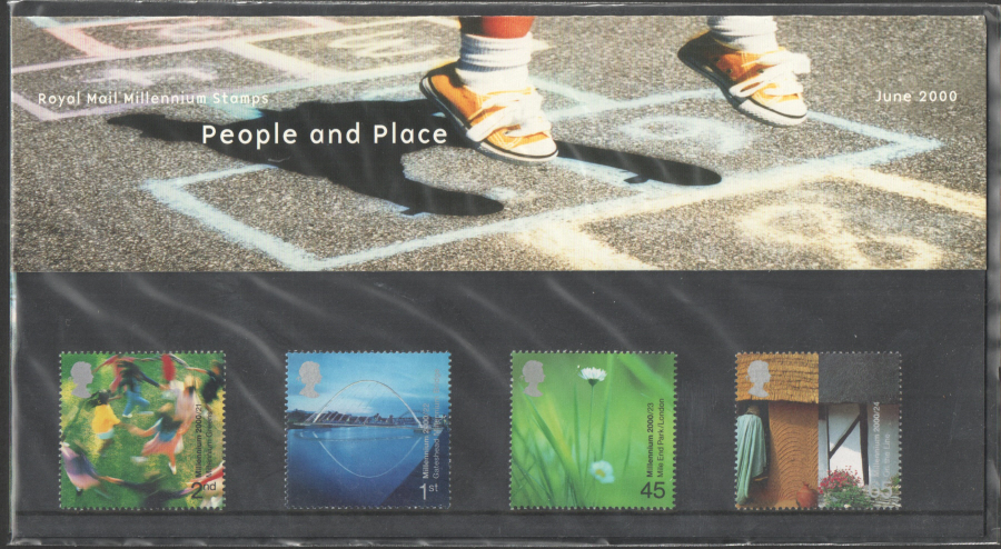 (image for) 2000 People & Place Royal Mail Presentation Pack 312